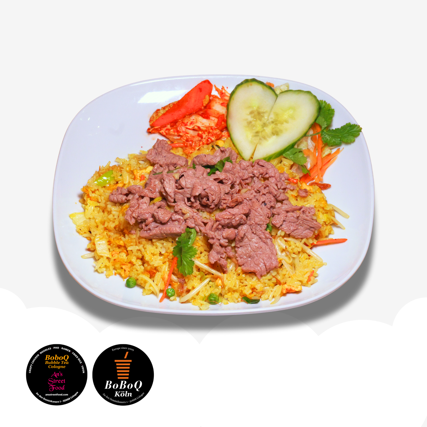Fried Rice Beef