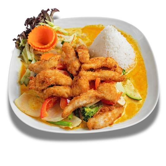 Curry / Red Curry Crispy Chicken