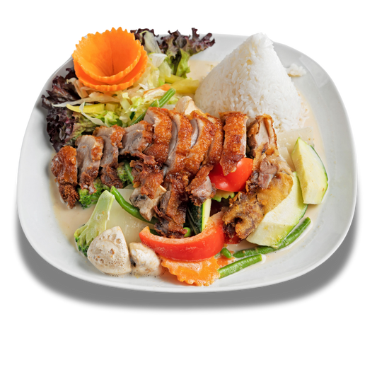 Peanut Sauce Crispy Duck